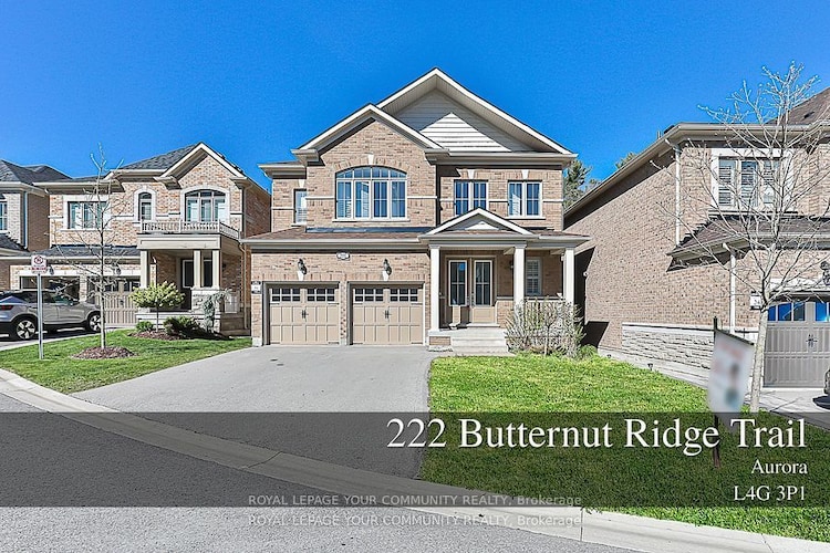 222 Butternut Ridge Tr, Aurora, Ontario, Aurora Estates