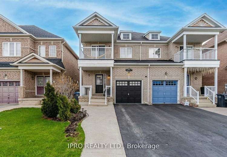 86 Kettlewell Cres, Brampton, Ontario, Sandringham-Wellington