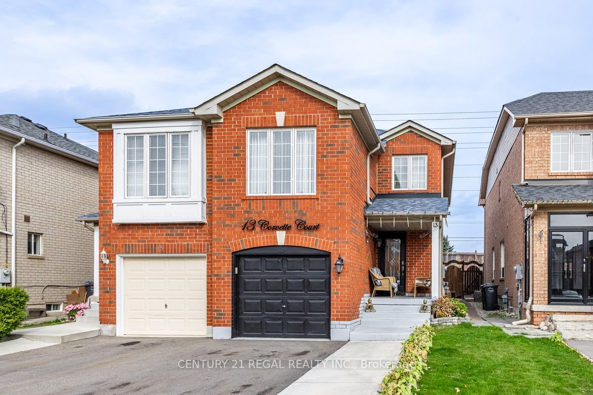 13 Corvette Crt, Brampton, Ontario, Fletcher's Meadow